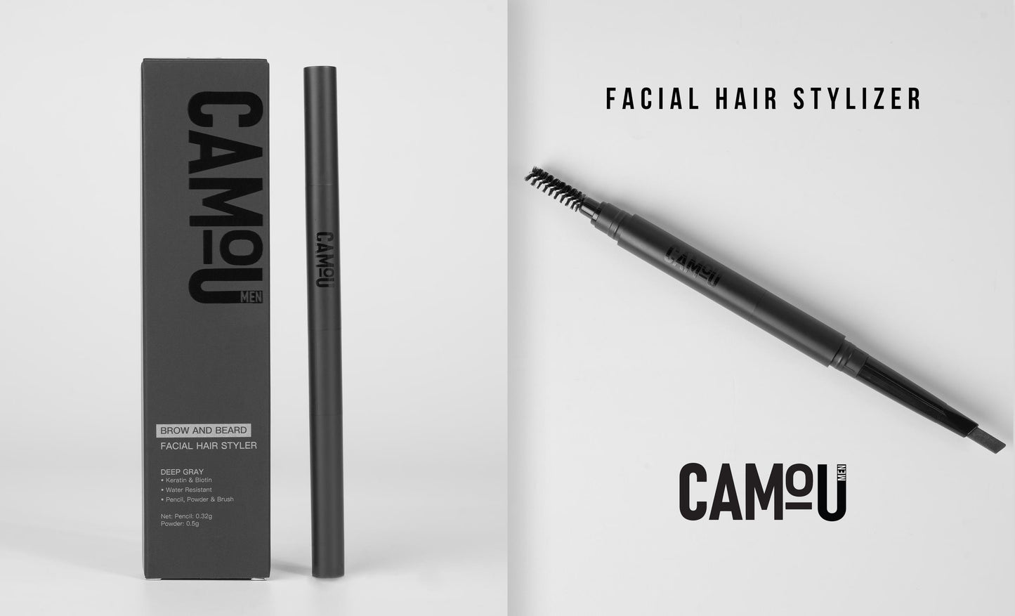 Camou Men's Brow and Beard