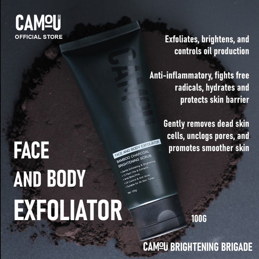 Camou Face and Body Exfoliator