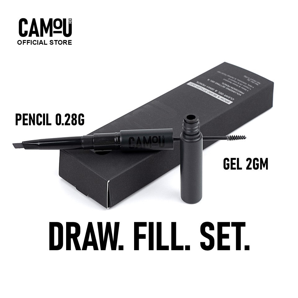 Camou Brow & Beard Styler Duo
