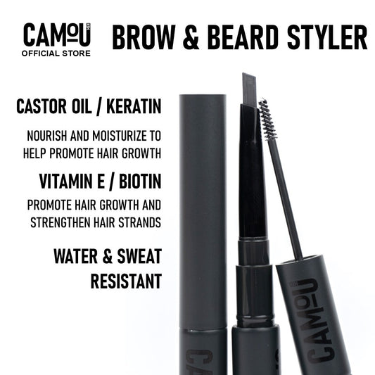 Camou Brow & Beard Styler Duo