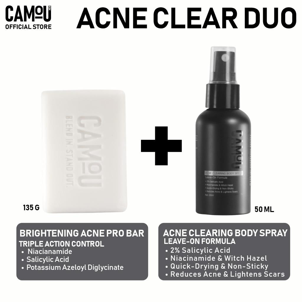 Camou 50mL Salicylic Acne Body Spray