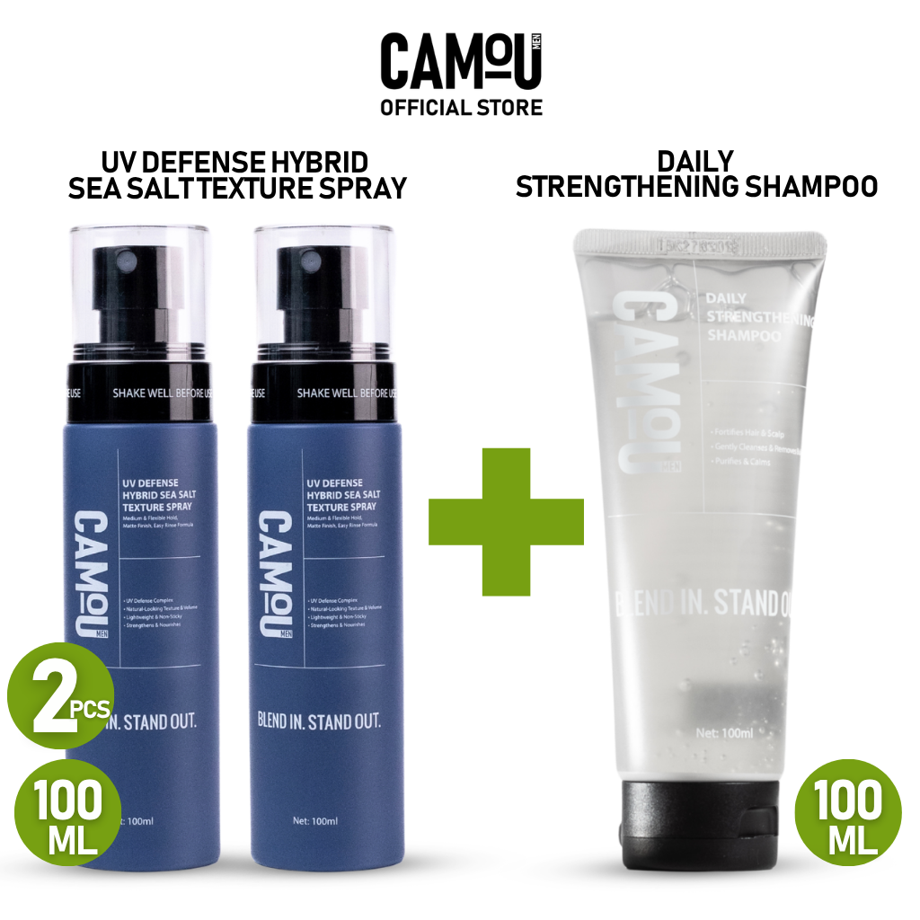 Camou UV Defense Seasalt Texture Spray