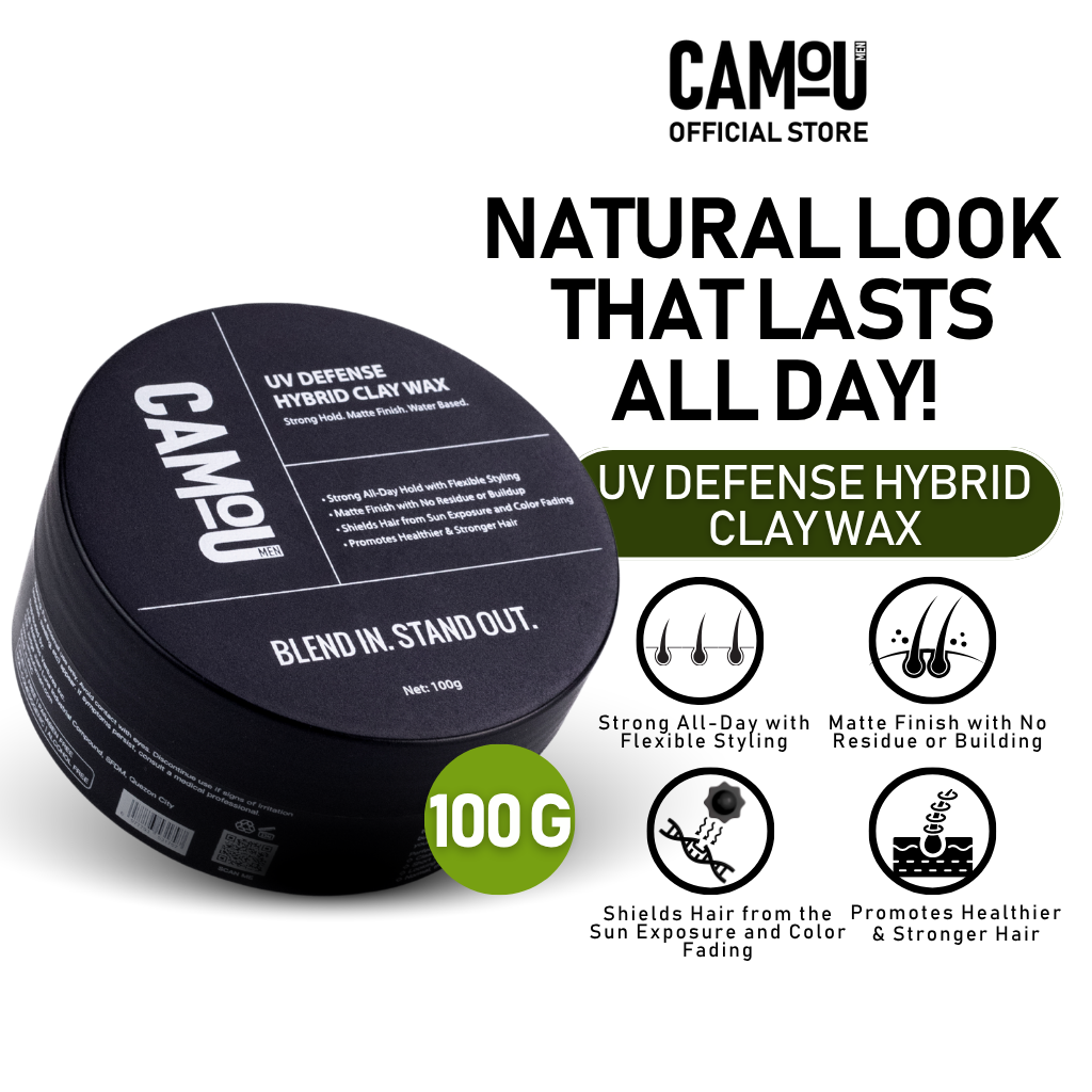 Camou UV Defense Hybrid Clay Wax