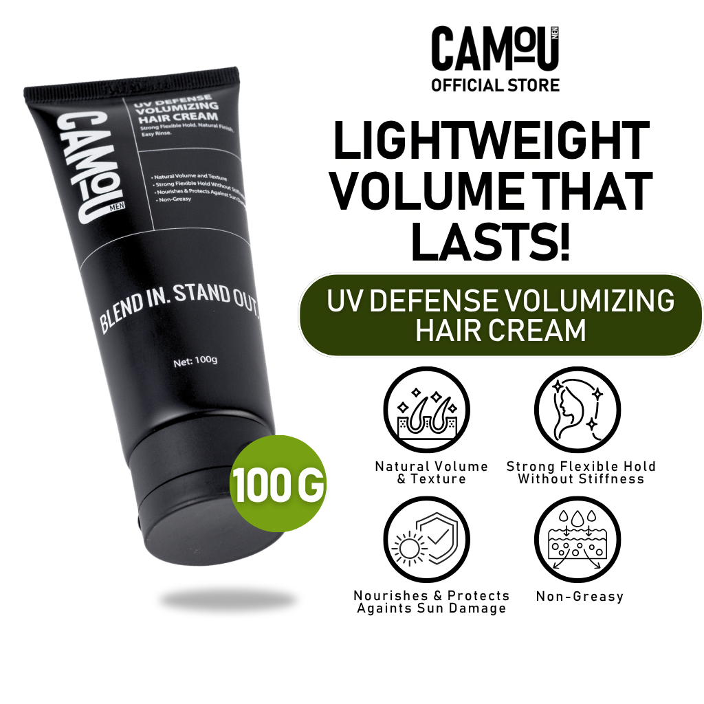 Camou UV Defense Volumizing Hair Cream