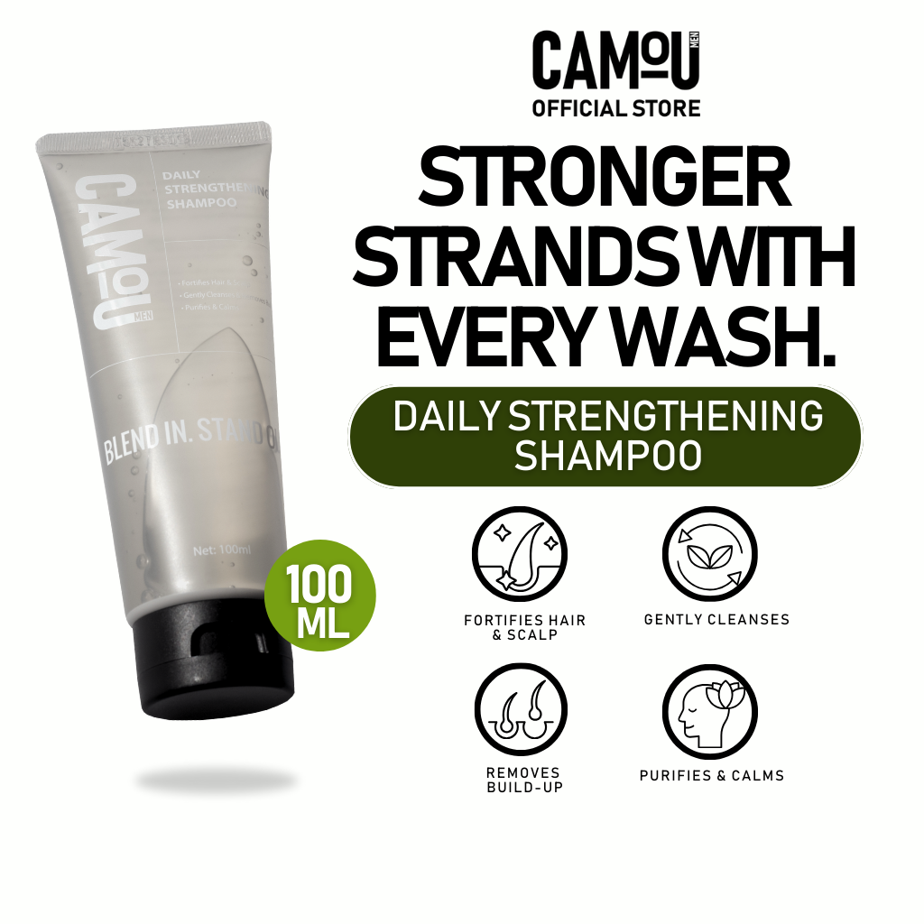 Camou Daily Strengthening Shampoo 500mL