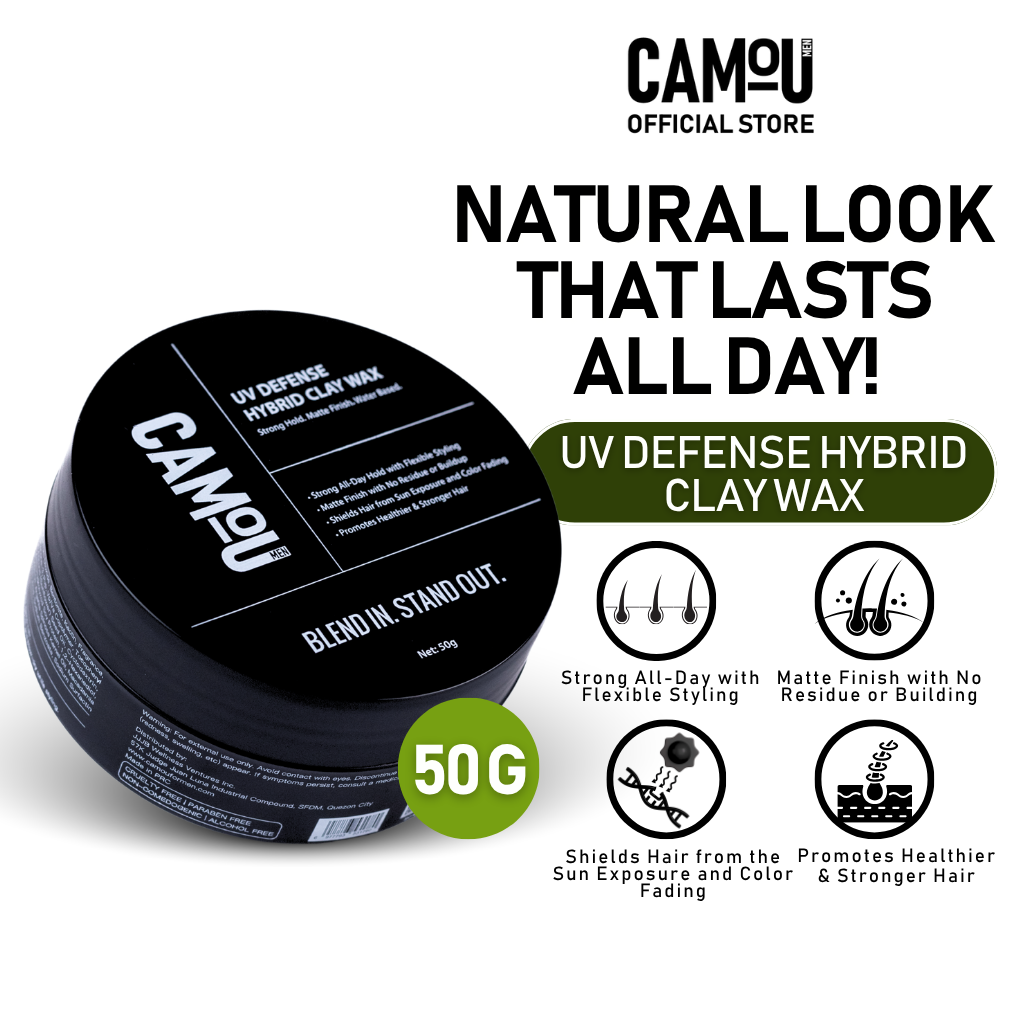 Camou UV Defense Hybrid Clay Wax