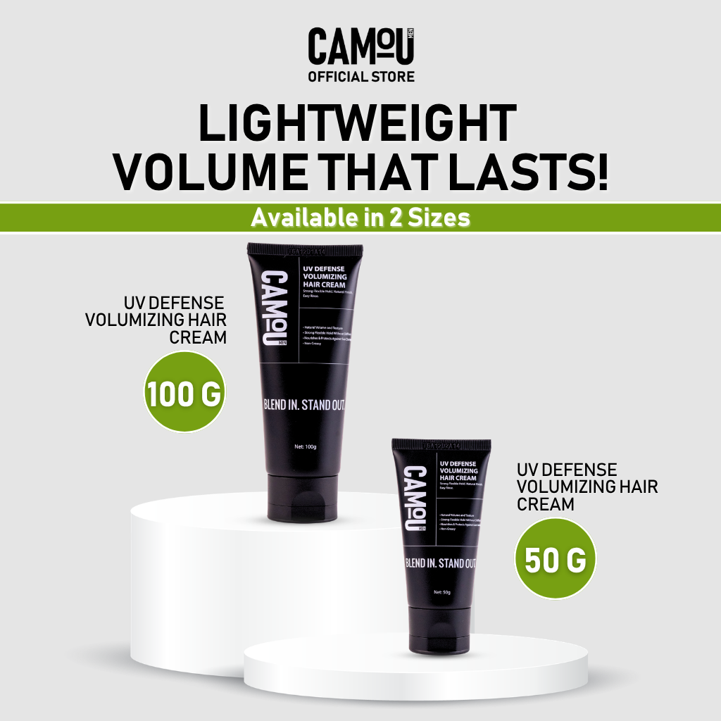 Camou UV Defense Volumizing Hair Cream