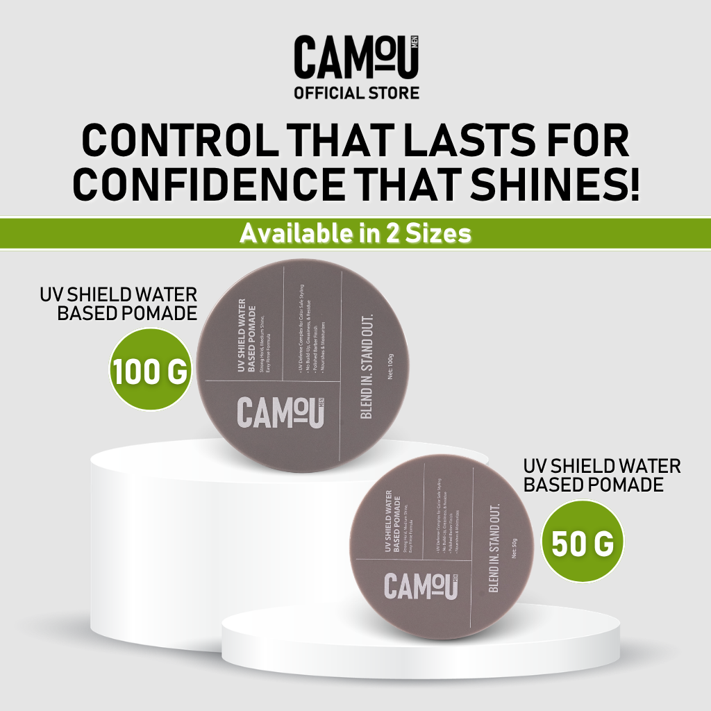 Camou UV Shield Water-based Pomade