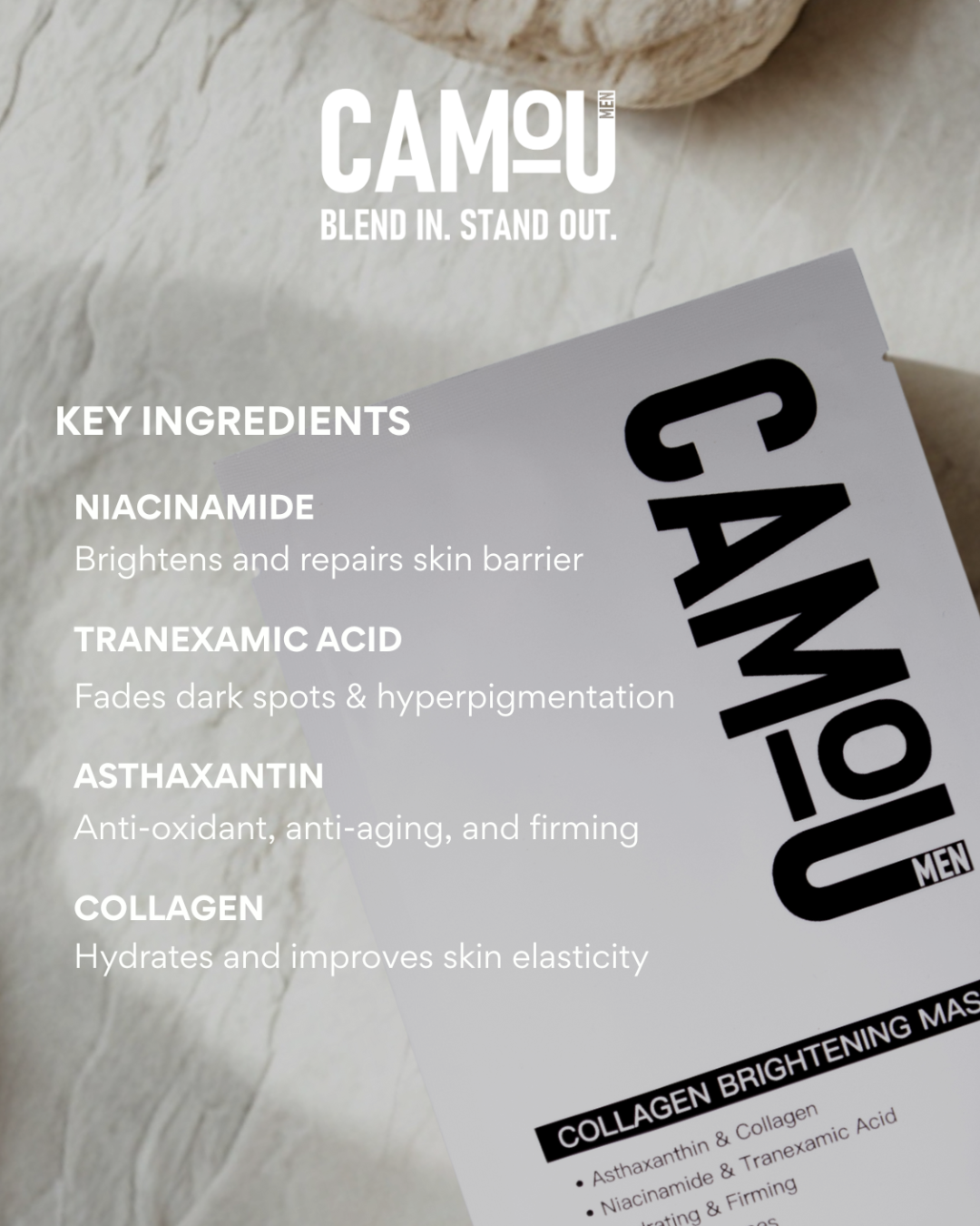 Camou Collagen Brightening Mask