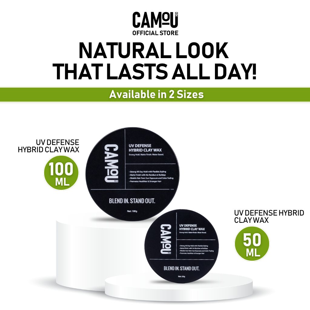 Camou UV Defense Hybrid Clay Wax