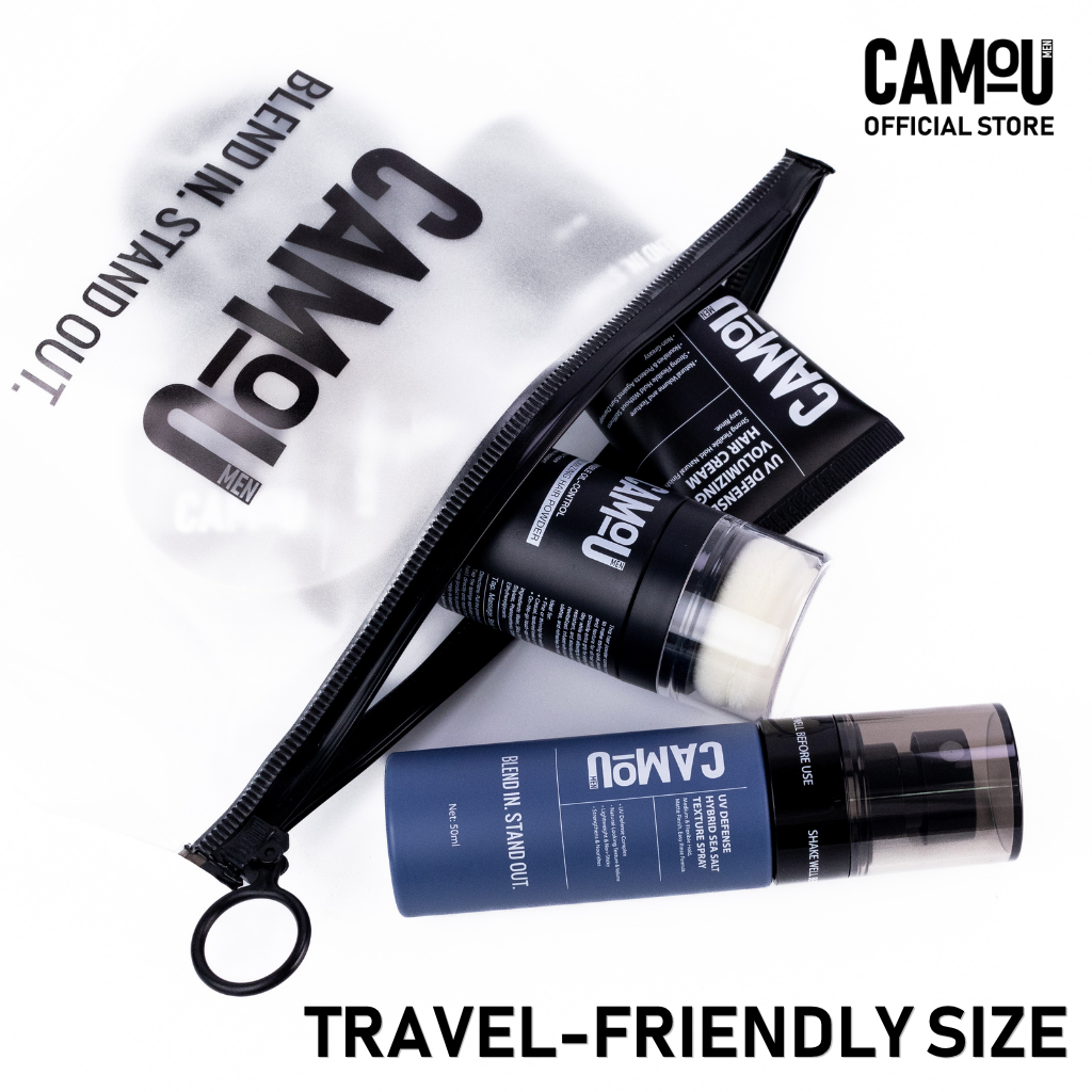Camou UV Defense Hair Discovery Set for Travel