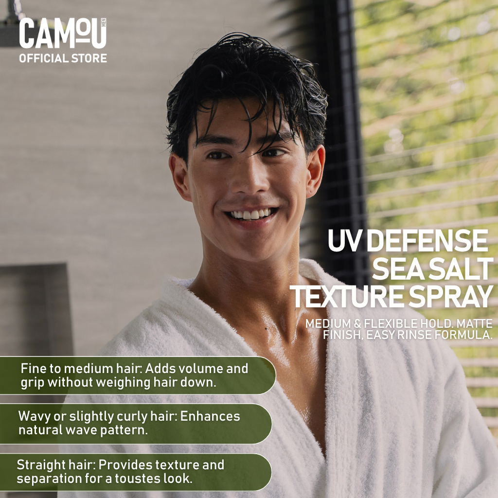 Camou UV Defense Seasalt Texture Spray