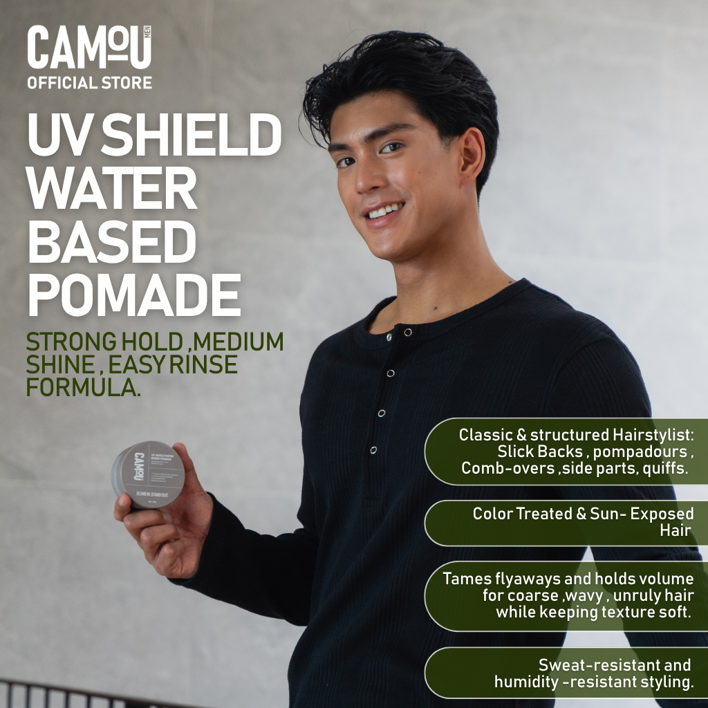 Camou UV Shield Water-based Pomade