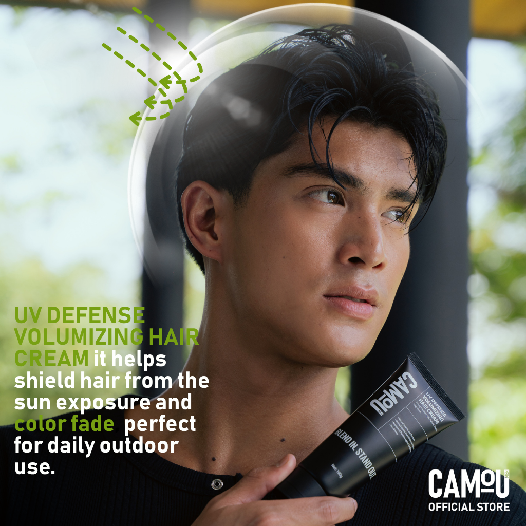Camou UV Defense Volumizing Hair Cream