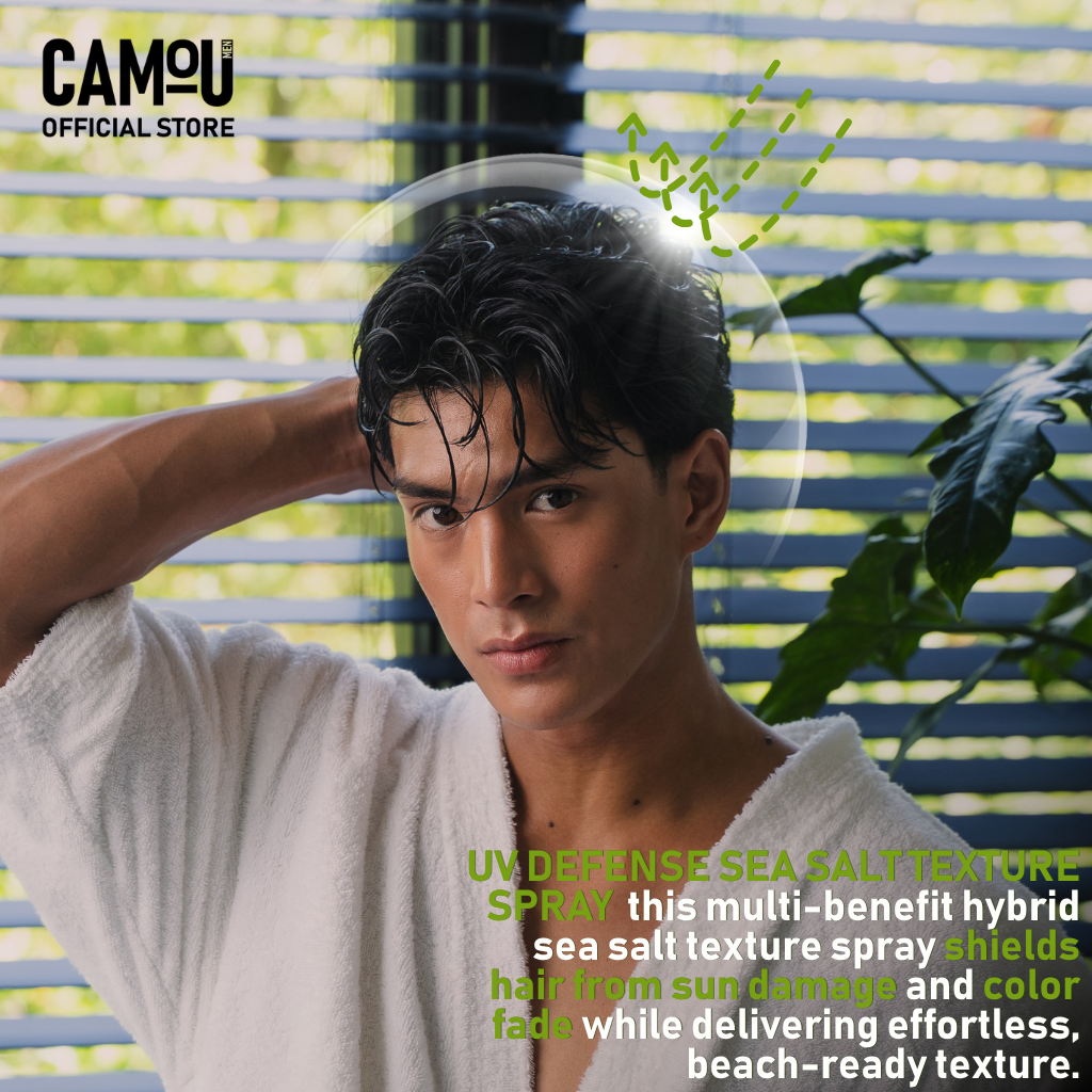 Camou UV Defense Seasalt Texture Spray