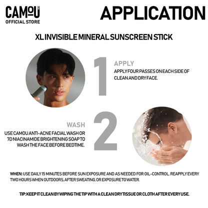 68g Camou XL Mineral Sun Stick