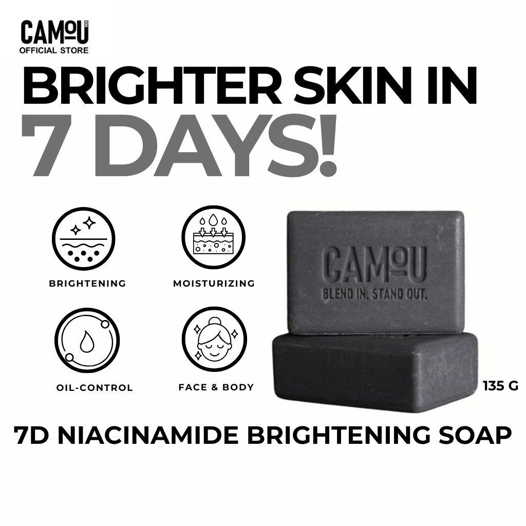 Camou 7Day Niacinamide Brightening Soap