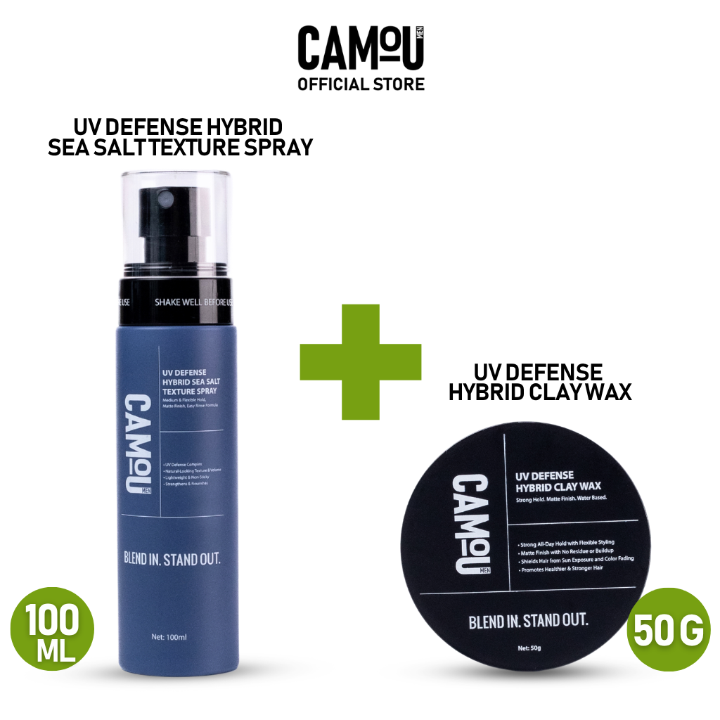 Camou UV Defense Seasalt Texture Spray
