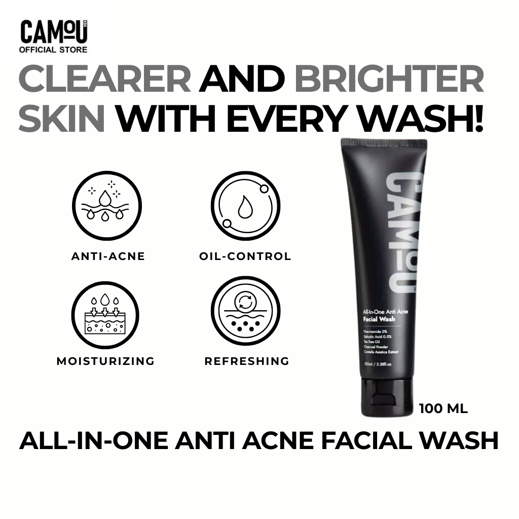 Camou 100mL Anti Acne Facial Wash