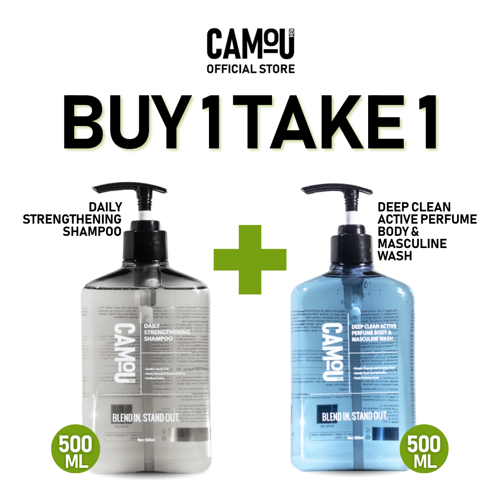 Camou Daily Strengthening Shampoo 500mL