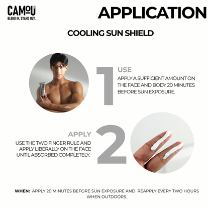 Camou Cooling Sun Shield