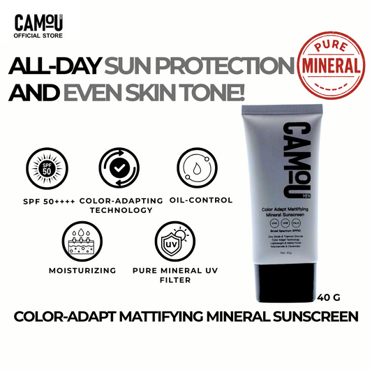 Camou Color Adapt Mattifying Mineral Sunscrren