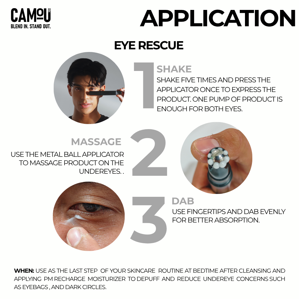 Camou Men's Eye Rescue