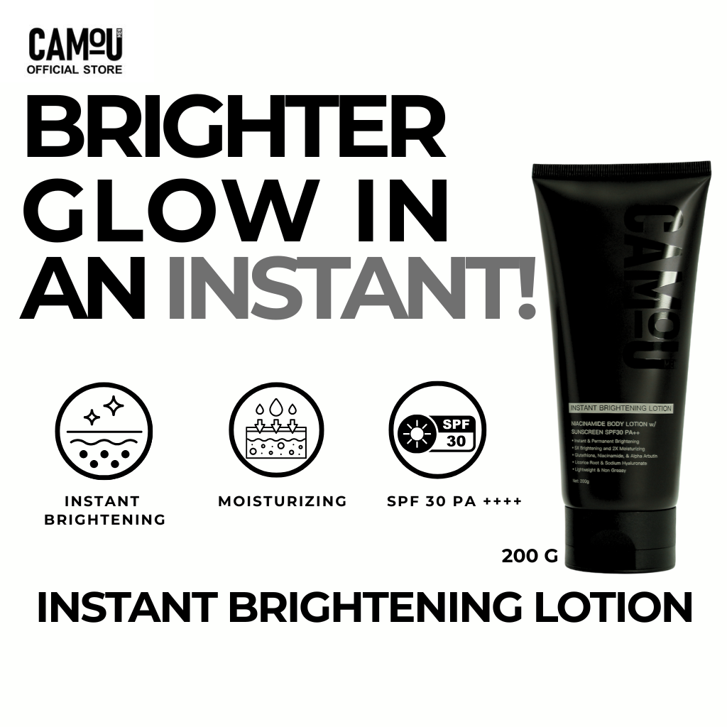 Camou Instant & Permanent Brightening Lotion