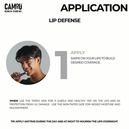 Camou Men's Lip Defense