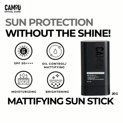 Camou Men's Mattifying Sunstick