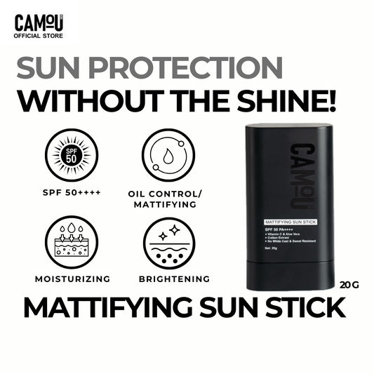 Camou Men's Mattifying Sunstick
