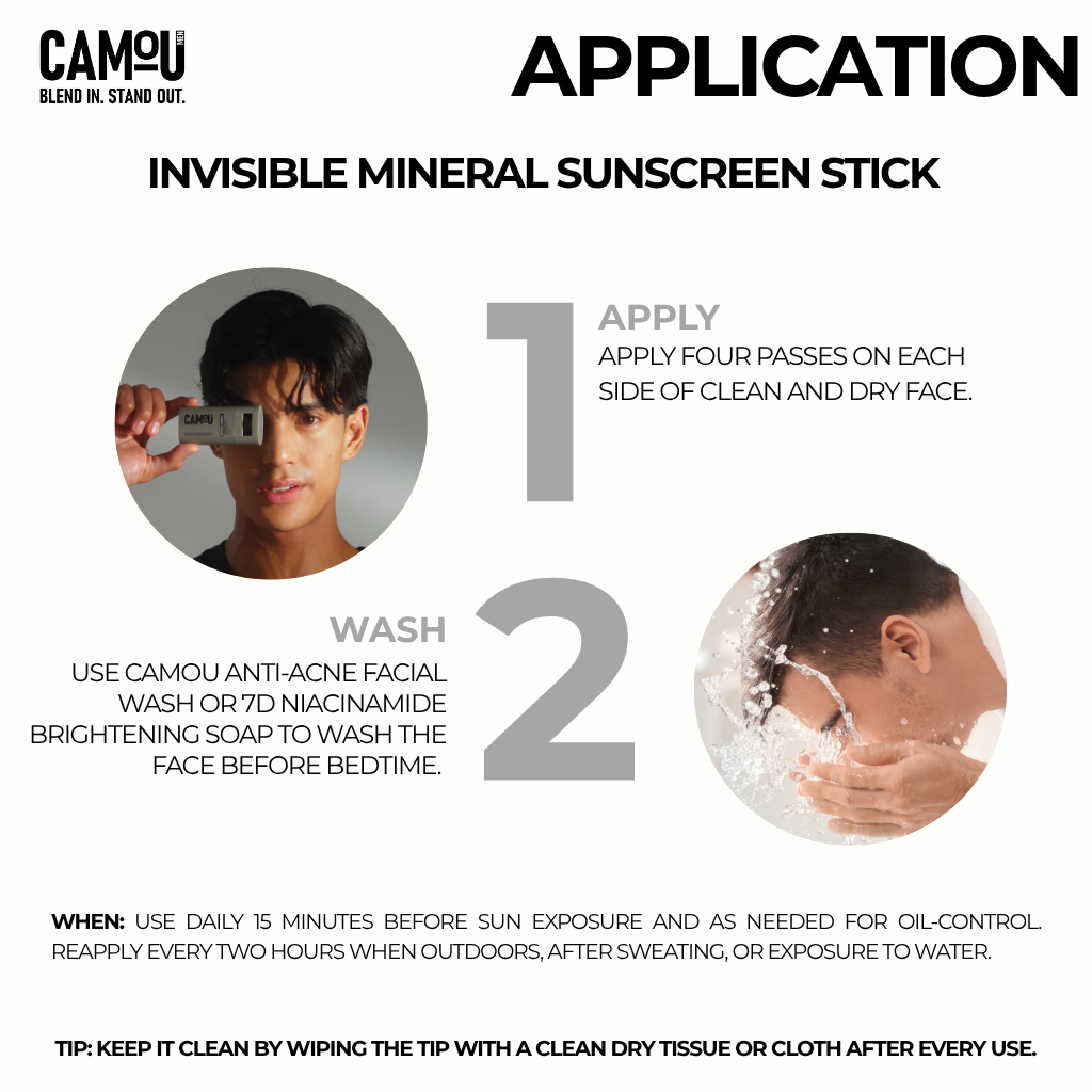 Camou Mineral Sunscreen Stick 20g