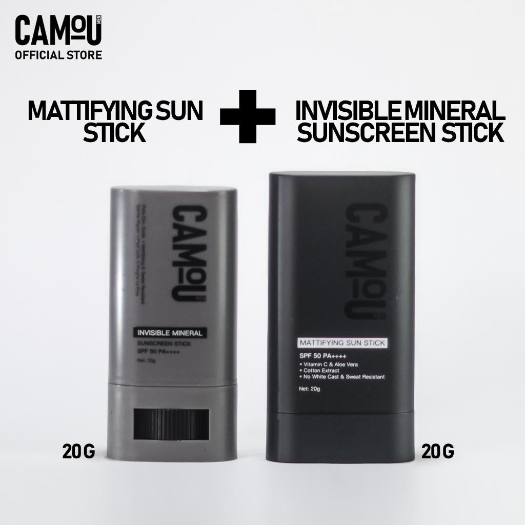 Camou Men's 20g Mattifying Sunstick