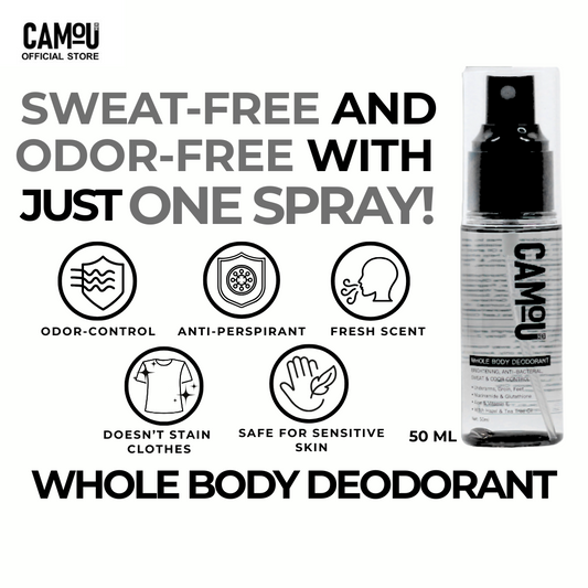 Camou 50mL Whole Body Deodorant Spray