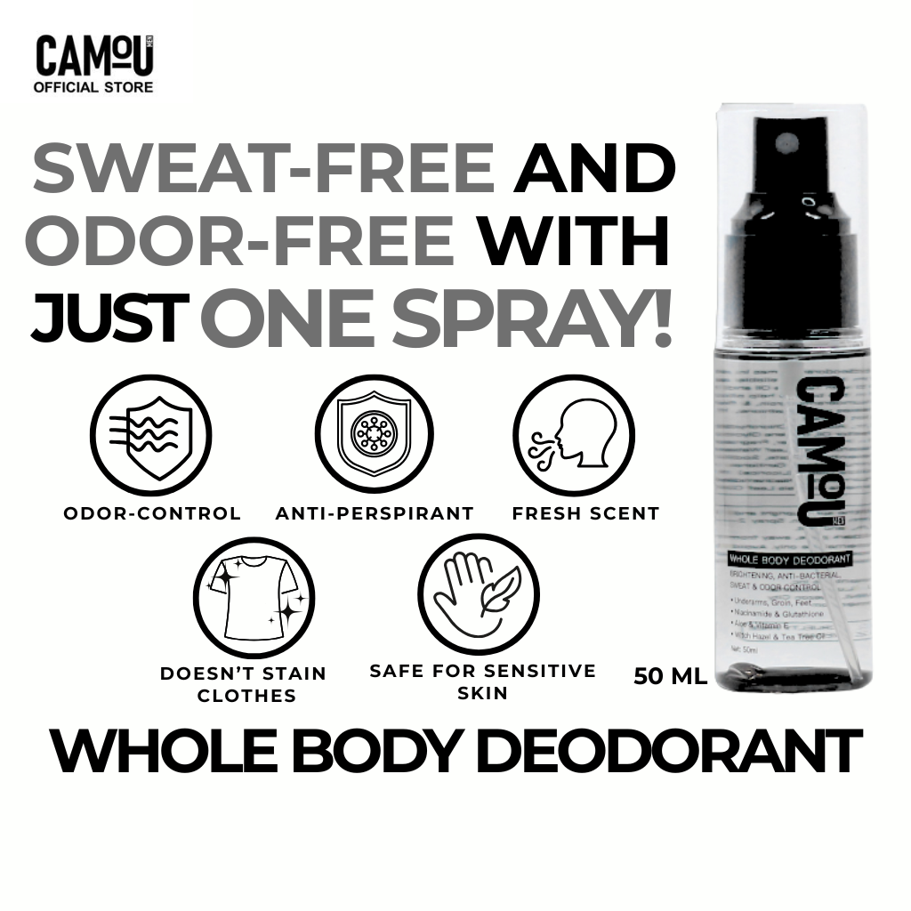 Camou Whole Body Deodorant Spray