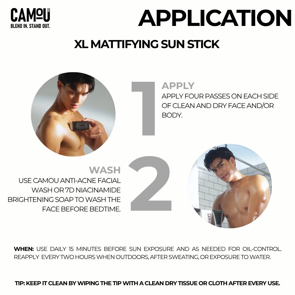 68g Camou XL Mattifying Sun Stick