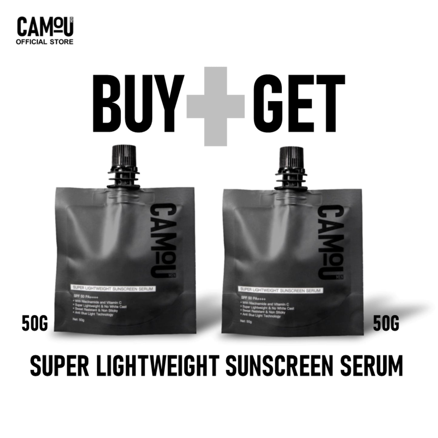 50mL Camou Super Lightweight Sunscreen Serum