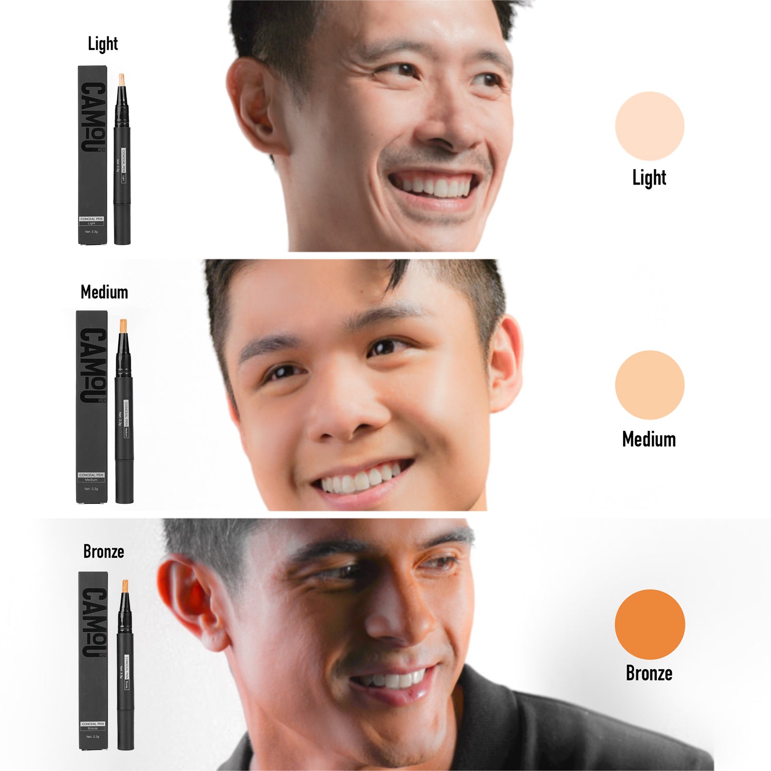 Camou Men's Tinted Moisturizer