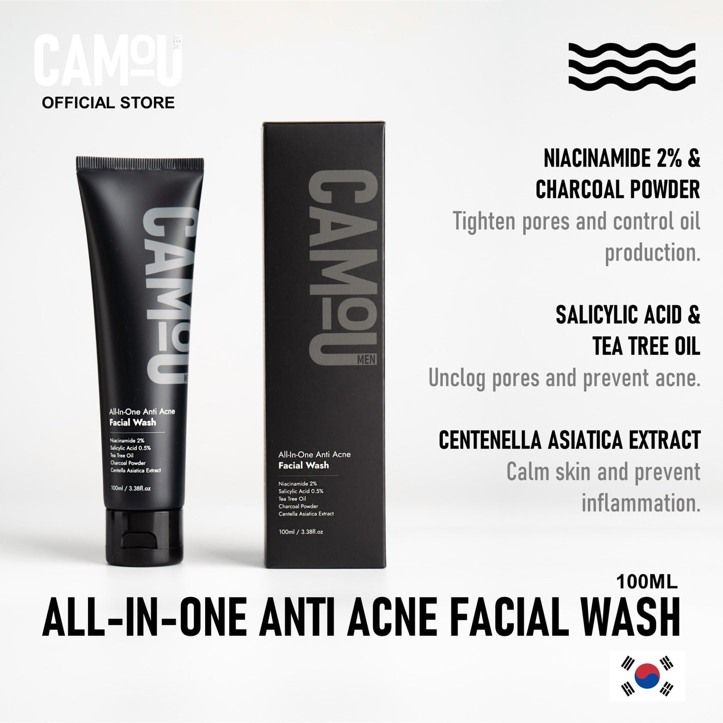 Camou Anti Acne Facial Wash