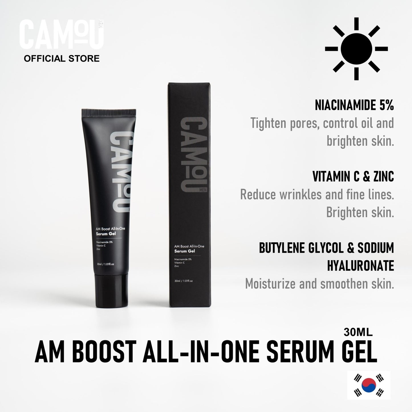 Camou AM Boost Serum Gel