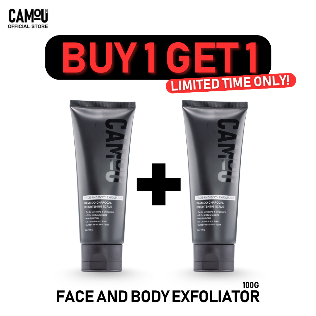 Camou Face and Body Exfoliator