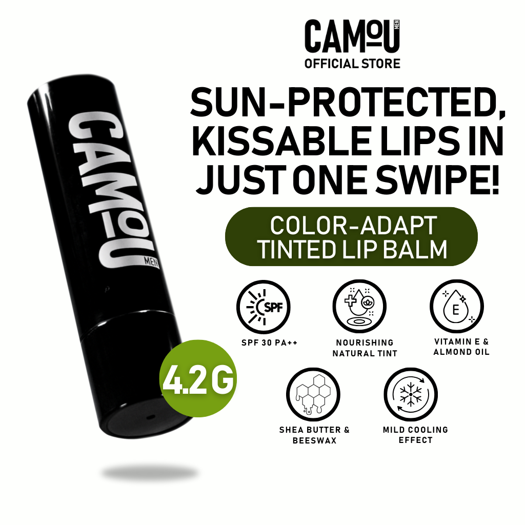 Camou Color-adapt Tinted Lip Balm SPF30 (Lip Shield)