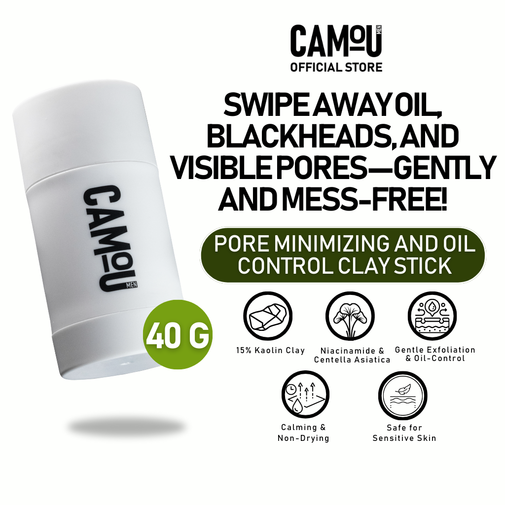 Camou Pore Minimizing and Oil Control Clay Stick