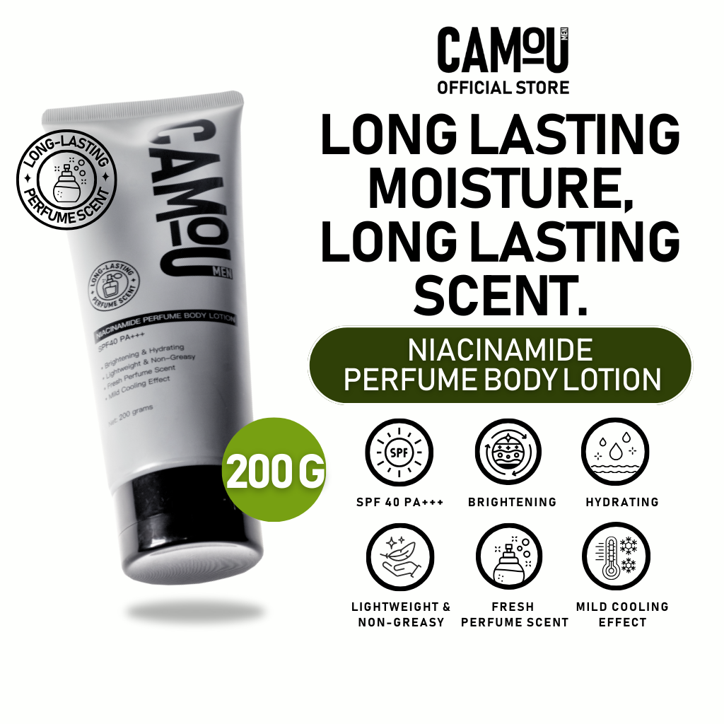Camou Niacinamide Perfume Body Lotion 200g