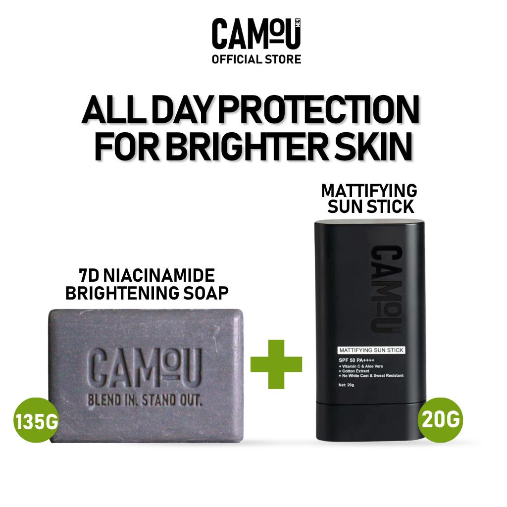 Camou Men's 20g Mattifying Sunstick